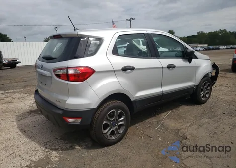 2018 Ford Ecosport S from USA, damaged, VIN MAJ6P1SL7JC205176